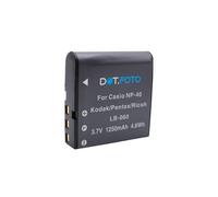 Dot.Foto LB-060 Premium 3.7v / 1250mAh Batterie Rechargeable pour Kodak PixPro AZ361, AZ362, AZ421, AZ422, AZ501, AZ521, AZ522, AZ525, AZ526, AZ527, AZ528