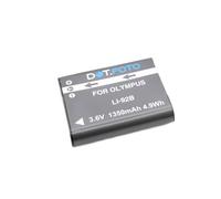 Dot.Foto LI-92B Premium 3.6v / 1350mAh Batterie Rechargeable pour Olympus Tough TG-6, TG-5, TG-4, TG-3, TG-2, TG1 / XZ-2 / DS-2600, DS-9000, DS-9500 / for Om System TG-7