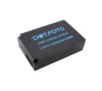 Dot.Foto LP-E12 Premium 7.2v / 875mAh Batterie Rechargeable pour Canon EOS-M, M2, M10, M50, M50 Mark II, M100, M200, 100D / PowerShot SX70 HS
