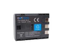 Dot.Foto NB-2L, NB-2LH, BP-2L5 Premium 7.4v / 740mAh Batterie Rechargeable pour Canon EOS 350D 400D MD265 MV960 PowerShot G7 G9 S70 S80 ZR950 ZR960 HG10 HV40