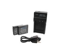 Dot.Foto NP-50, NP-50a Premium 1000mAh Batterie (x2) & Chargeur de Batterie USB pour Fujifilm FinePix F750EXR, F770EXR, F800EXR, F80EXR, F850EXR, F900EXR, F1000EXR, X10, X20, XP100, XP150, XP170