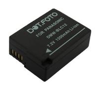 Dot.Foto Panasonic DMW-BLC12, DMW-BLC12E Batterie - 7,2v/1200mAh