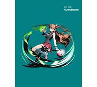 Dot Grid Composition Sketchbook: Dotted Pages, 110 Pages, Letter (8.5 X 11 Inches), Chelsea Character Akame Ga Kill Notebook Cover.