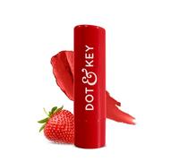 Dot & Key Barrier Repair Baume à lèvres hydratant SPF 50 Rouge fraise Répare les lèvres endommagées Haute teinte 4,5 g