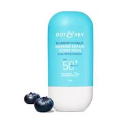 Dot & Key Blueberry Hydrate Barrier Repair Crème solaire SPF 50+, P Pour peaux sèches et sensibles | Finition non grasse | Pas de plâtre blanc | Protection UV et lumière bleue | Large spectre |