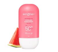 Dot & Key Crème solaire rafraîchissante à la pastèque SPF 50+ P Avec acide hyaluronique, rafraîchit instantanément la peau, protection à large spectre | Contrôle l'excès de sébum, vérifie le