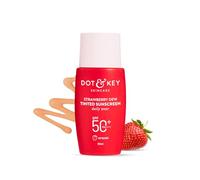 Dot & Key Strawberry Dew Crème solaire teintée SPF 50+ Pa++++ - 03 Protection contre le sable à large spectre UA/UB, résistant à l'eau et à la sueur pour tous les types de peau, 50 ml