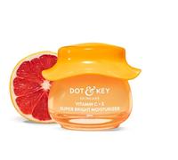 Dot & Key Vitamine C + E Sorbet Crème hydratante super brillante pour le visage à la vitamine C pour une peau éclatante réduit la ternité de la peau, sans huile et légère pour tous les types de peau