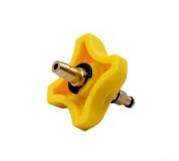 DOT Kit de purge d'huile pour SRAM Guide/Force Red - Adaptateur de joint de remplissage d'huile ABS pour l'entretien du frein à disque de vélo, jaune