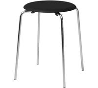 Fritz Hansen Tabouret Dot – Chrome – Noyer