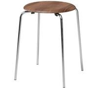 Dot Tabouret Fritz Hansen Chrome - Noyer - 5704890401064