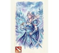 Dota2 Crystal Maiden Notebook