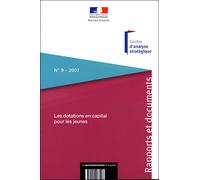 Dotations en capital pour les jeunes - Collectif - Documentation Francaise - broché - Etude