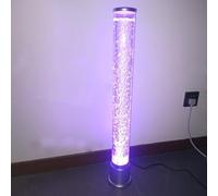 Dotauge Lampe à Lave en Forme de Poisson Bulle 2,55 Pieds veilleuse LED 7 Couleurs changeantes Cadeau for Chambre d'enfant