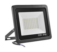 Dotauge Projecteur LED 50 W étanche IP65 sans Prise Angle de Faisceau 120 ° for Porche Grange Jardin Cour Patio(50W LED Flood Light 1pack)