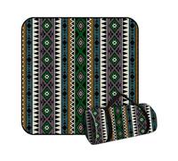 DOTBUY-SHOP Couverture de Pique Nique Compacte, XXL Nappe Pique Nique Impermeable Couverture de Camping Léger et Portable Tapis de Plage Anti Sable pour Jardin, Parc (Motif bohème 6,200x150cm)