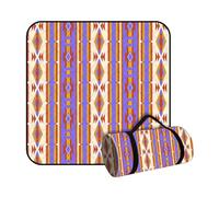 DOTBUY-SHOP Couverture de Pique Nique Compacte, XXL Nappe Pique Nique Impermeable Couverture de Camping Léger et Portable Tapis de Plage Anti Sable pour Jardin, Parc (Rétro Boho2,300x200cm)