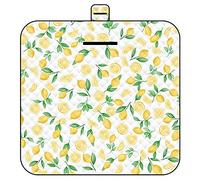 DOTBUY-SHOP Couverture de Pique-Nique Imperméable, Pliable Tapis Plage Enfants Pique Niques pour Plage, Le Parc, la randonnée, Le Camping, Idéal pour Les Voyages en Famille (150x200cm,Citron Jaune)