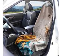 DOTBUY-SHOP Housse Siege Voiture 3D Vacances d'été Tissu Éponge (Plage 1,1 pièce)