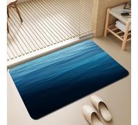 DOTBUY-SHOP Tapis de Bain Diatomite, 3D Vue sur la Mer (Mer,40x60cm) | Antidérapant Tapis de Salle de Bain, Séchage Rapide, Antidérapant, Tapis Rigide Absorbant, pour Salle de Bain et Douche