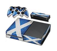 DOTBUY Xbox One Autocollant Console Decal Vinyl Skin Sticker + 2 Autocollant Manette + 1 Autocollant Kinect Set (Flags Scotland)