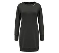 DOTIN Sweat à Capuche Femme Robe Pull Femme à Manche Longue Longue à la Mode Casual Sweat-Shirt Décontracté Chic Automne Hiver Printemps, Gris, L