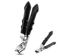 Dotmalls Clipmaster Pro Coupe-ongles d'orteils pour personnes âgées à long manche pour ongles d'orteils épais, coupe-ongles à large ouverture pour homme, coupe-ongles incarnés robuste