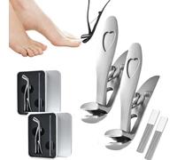 Dotmalls MaîTre-Clip Pro, Coupe Ongle Dotmalls, Coupe Ongle Allemand, Yiffany MaîTre-Clip Pro,Coupe Ongles Pieds, Coupe Ongle Senior (Argent*2)