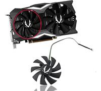 Dotodo 87 mm GA92S2H DC 12 V 0,35 A 100 mm GAA8S2U 0,45 A 4 broches pour ZOTAC Gaming GeForce RTX2070 RTX 2070 OC Mini ventilateur de refroidissement pour carte vidéo (A-87 mm)