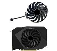 Dotodo 96MM Carte graphique ventilateur CF1010U12D 6 pouces 4 lignes pour ASUS GeForce RTX3050 3060 3060ti 12GB PHOENIX Ventilateur pour Carte graphique Refroidisseur