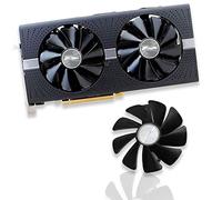 Dotodo Ventilateur de refroidissement de carte graphique 95 mm sans câble CF1015H12D/FDC10U12S9-C pour Sapphire NITRO RX 580 RX 570 RX 480 VGA (noir)
