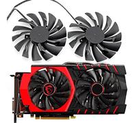 DOTODO Ventilateur de refroidissement de carte graphique PLD10010S12HH - 95 mm - 4 broches - Pour carte graphique MSI GTX 960 GTX980Ti Gaming GTX 950 GTX 1060 RX 470 Gaming X