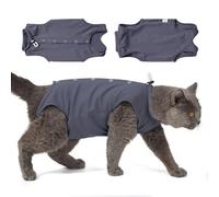 Dotoner Body Chat Post Opératoire, Combinaison de Récupération pour Chat Anti Léchage Bouton, Cat Recovery Suit après Chirurgie, Protection Post-Chirurgie Femelle, Contre Les Maladies de Peau