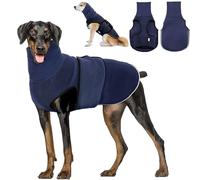 Dotoner Gilet Relaxant 2 en 1 pour Chiens - Manteau Anti-anxiété avec Douce Snood et Moufle, Anti-stress avec Bandes Réfléchissantes et Réduction du Bruit