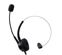 DOTOPON®Call Center Dialpad Headset Hands-free Noise Cancelling Headphone with 4-pin Rj9 Crystal Hea