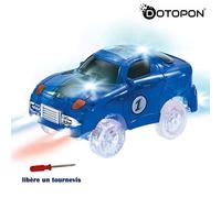 Dotopon®Magic Tracks Glow In The Dark Blue Car