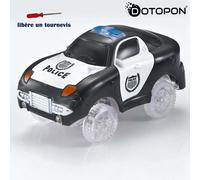 Dotopon®Magic Tracks La Voiture De Police Pour Un Circuit Encore Plus Incroyablement Amusant, Modulable Et Brillant Dans Le Noir - Vu À La Télé