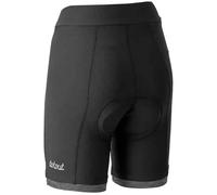 Dotout Instinct W Short (pad DOT PRO W) black-melange dark grey Femme - Cuissards courts de cyclisme femmes XL