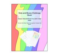 Dots and Boxes Challenge Book: Classic Dots & Boxes Fun with 3 Grid sizes