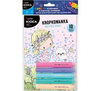 Dots and dot paint markers avec tampons Fairies Kidea