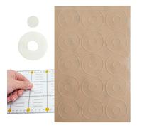 Dots - Anneaux adhésifs transparents antidérapants pour s de matelassage et de | Autocollants de poignée de coulissante, 30 pièces, cercles de poignée de antidérapa