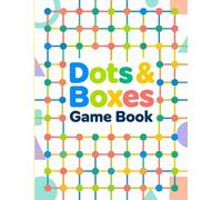 Dots & Boxes Game Book: Fun, Strategic & Relaxing Dot-to-Dot Puzzle Games for Kids, Teens, and Adults