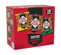 Dot's Bretzels Assortiment original de friandises pour enfants Moutarde et Parmesan à l'ail 28 ml Taille individuelle (18 pièces)
