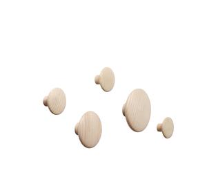 Dots Cintres Bois Chêne 5 Pcs.