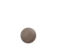Dots Crochet Bois Ø9 Teinté Marron Foncé