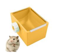 Dottduya Bol alimentaire pour hamster - Friandise fixe et distributeur d'eau - Bol d'alimentation pour hamster nain, course syrienne, furet, hérisson, chinchilla