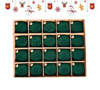 Dottduya Boules de Noël 20 Pièces,Décorations de Noël Suspendables | Pendaison Festive pour Réunions Familiales Fêtes Et Événements