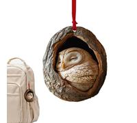 Dottduya Décorations d'animaux de Vacances, décoration d'arbre de Noël en Acrylique - Décorations de Noël en Acrylique 2D - Décorations d'arbre Portables, Pendentif de Vacances décoratif pour Mur,