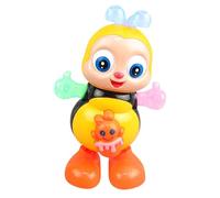 Dottduya Jouet Abeille Dansante Électrique | Abeille d'apprentissage Électronique avec Musique et Lumières,Jouet Interactif sur Le Thème Animalier | pour Garçons Filles Crèches Anniversaire Salle de