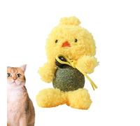 Dottduya Jouet en Peluche pour Chat à l'à Chat, Jouet Boule d'à Chat,Balle Interactive à mâcher pour Chat avec à Chat - Jouet d'intérieur pour Chat, Nettoyage des Dents, pour Les âges et Toutes Les